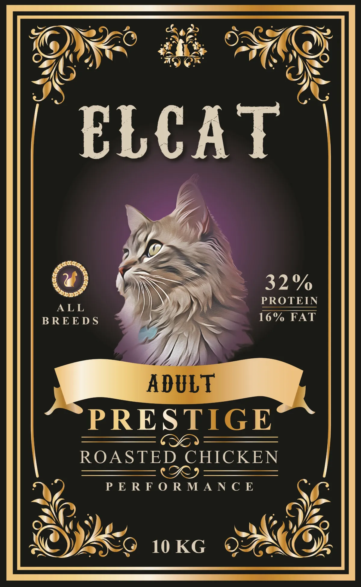 ELCAT® Adult Performance Cat Nutrition Roasted Chicken Recipe