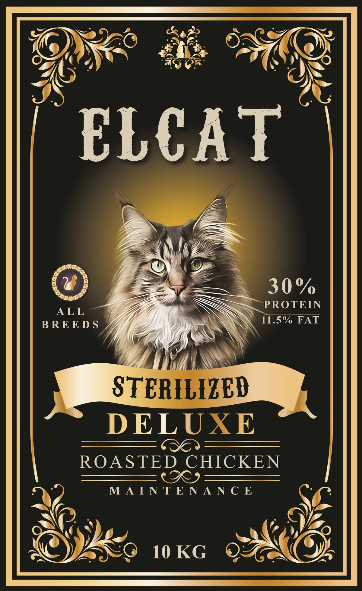 ELCAT® Sterilized Maintenance Cat Nutrition Roasted Chicken Recipe 