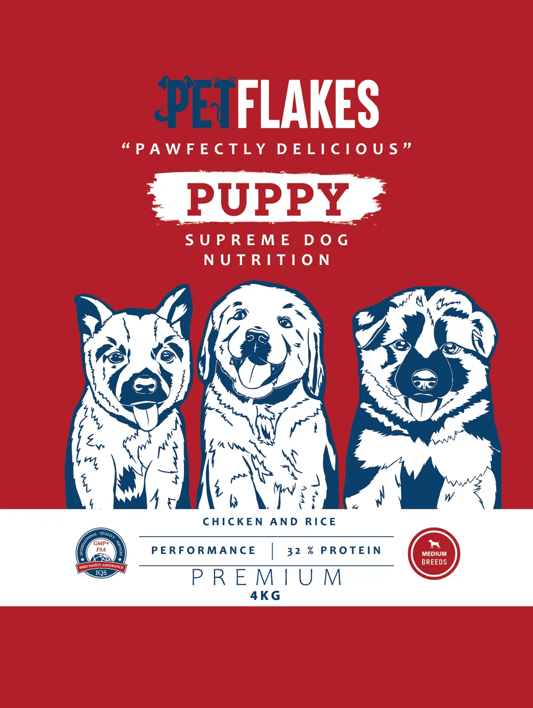 PETFLAKES® Performance - Puppy Food
