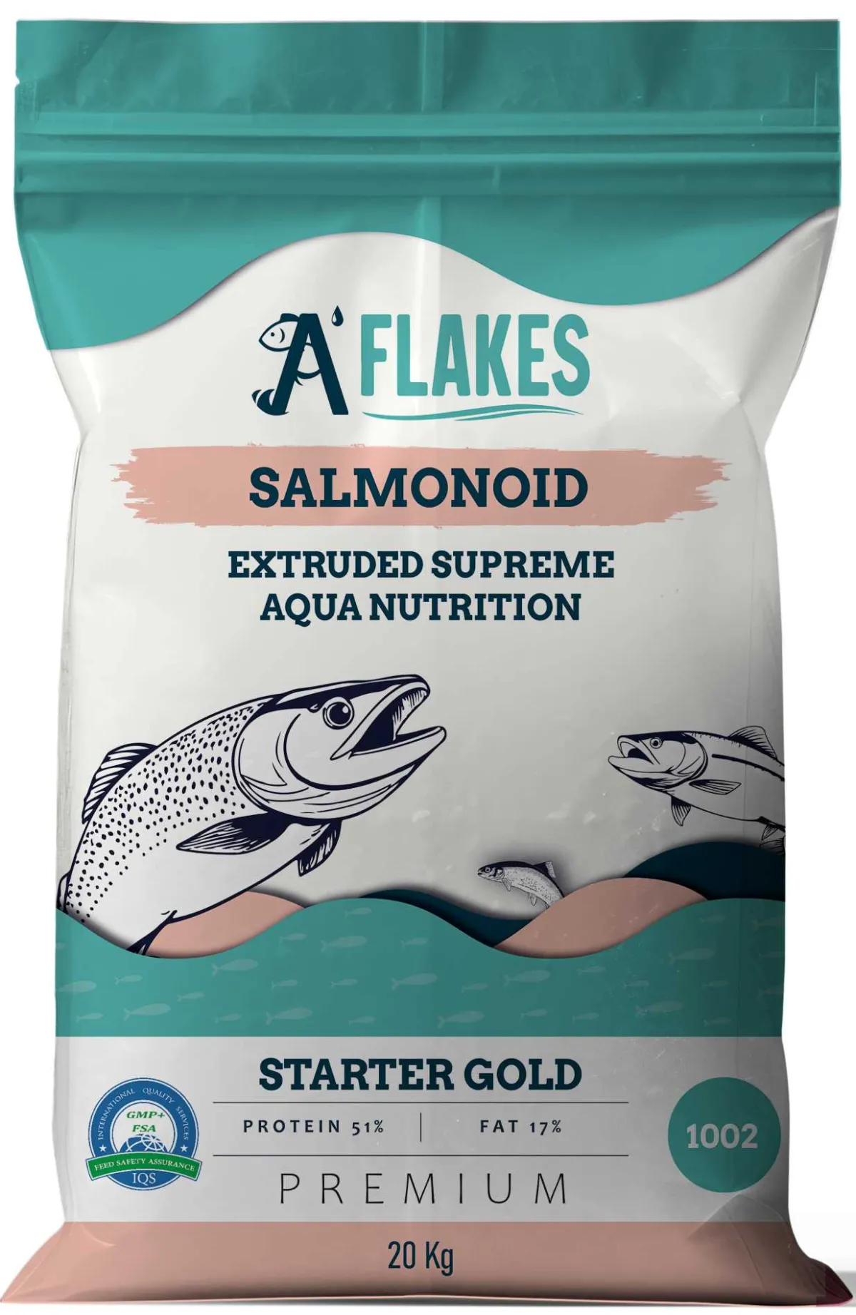 A'FLAKES Gold - Salmonoid Starter 1002
