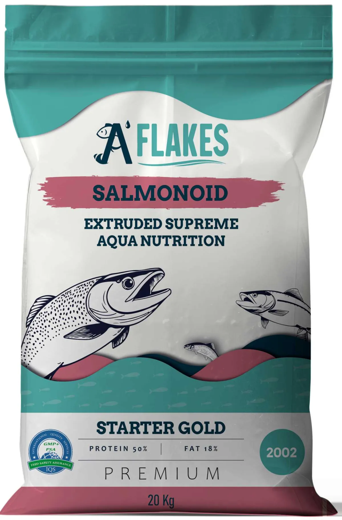 A'FLAKES® Gold - Salmonoid Starter 2002