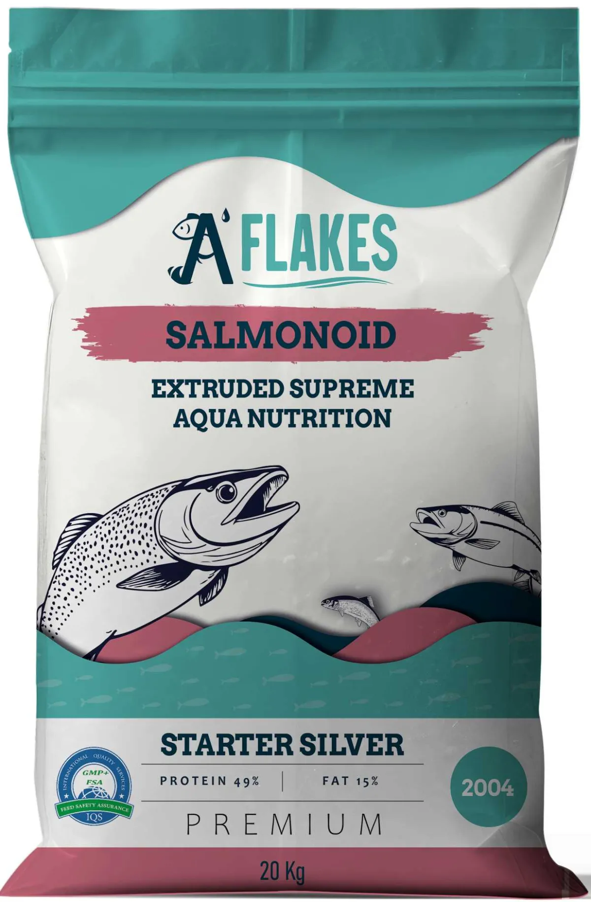 A'FLAKES® Silver - Salmonoid Starter 2004