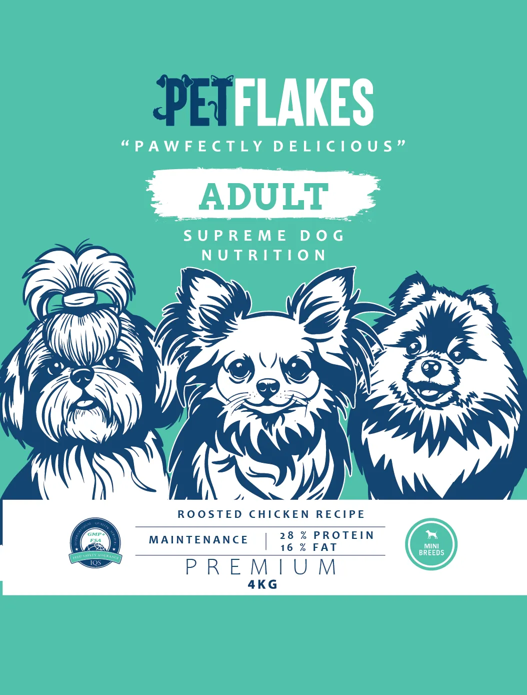 PETFLAKES® Maintenance - Mini Adult Dog Food