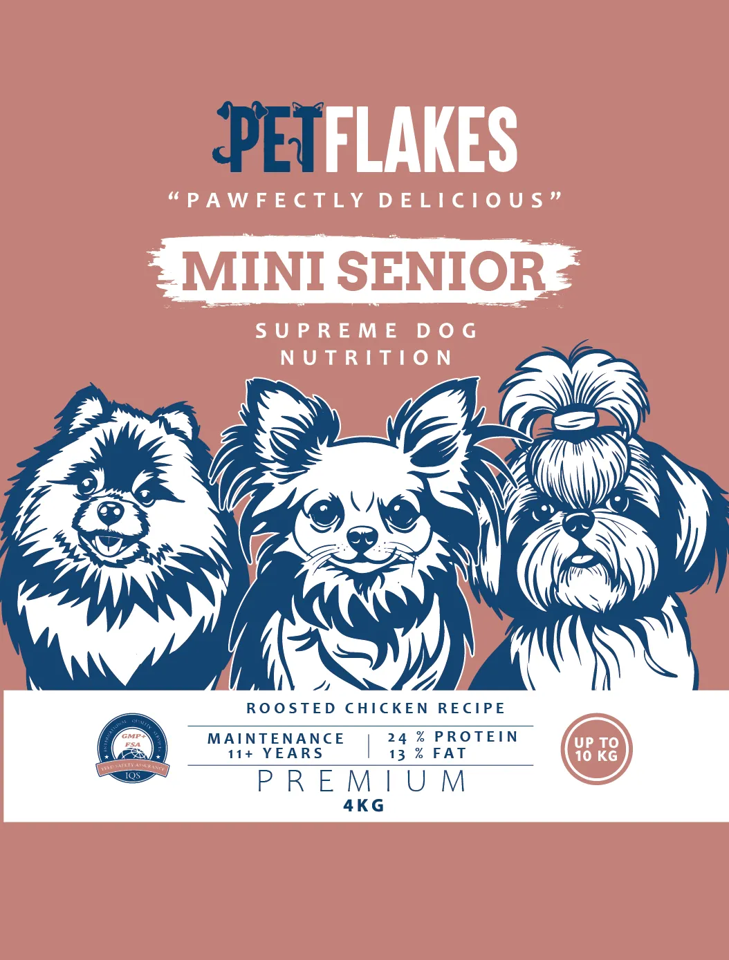 PETFLAKES®  Maintenance - Mini Senior Dog Food