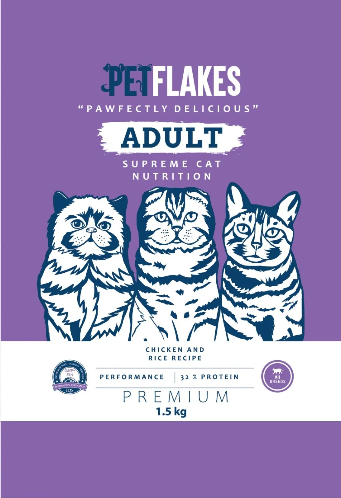 PETFLAKES® Maintenance - Adult Cat Food