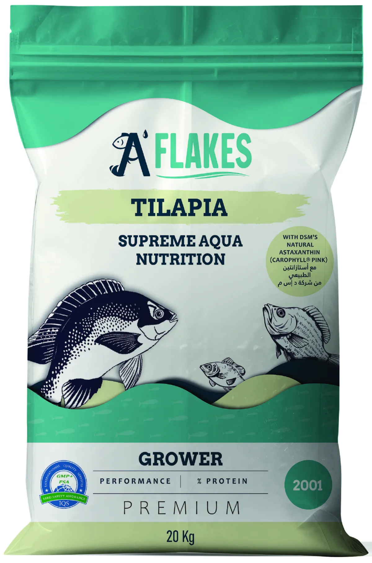A’FLAKES® Tilapia Feed Grower 2001